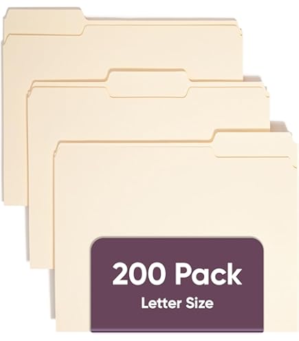 Amazon.com : Office Depot® Brand Heavyweight Manila File